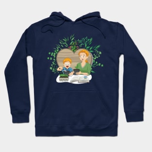 Planting with mom Hoodie